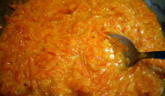 морковные оладьи из духовки