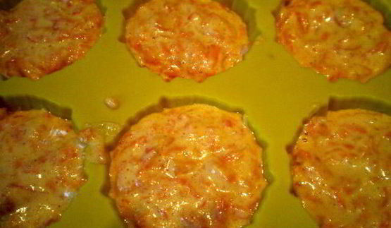 морковные оладьи из духовки