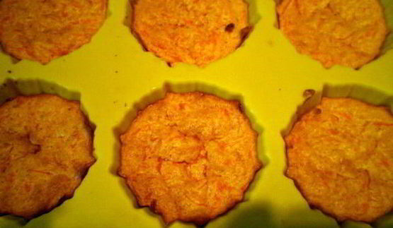 морковные оладьи из духовки