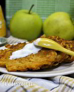 Морковные оладьи