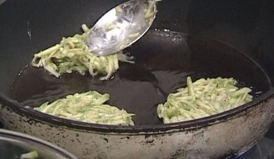 оладушки из кабачков