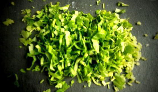 оладушки из китайской капусты с брынзой