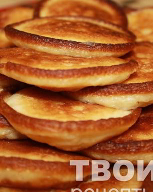 Оладушки на молоке