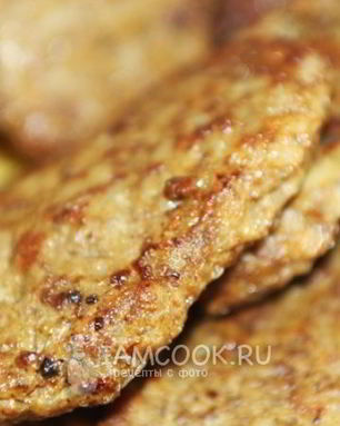 Оладьи из говяжьей печени