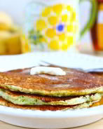 Оладьи из кабачков сладкие