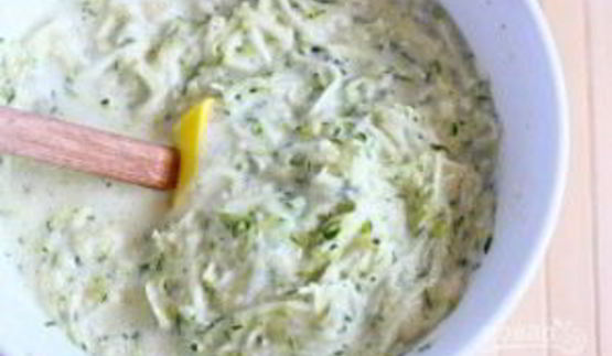 оладьи из кабачков сладкие