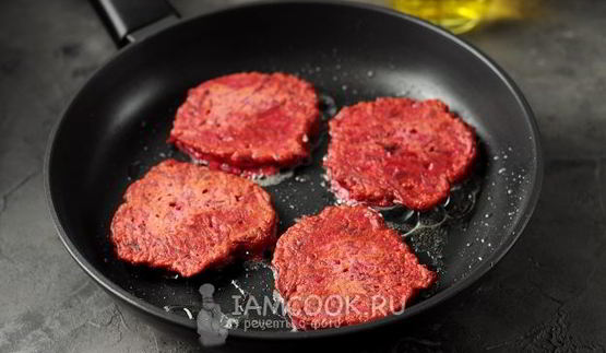 оладьи из свеклы