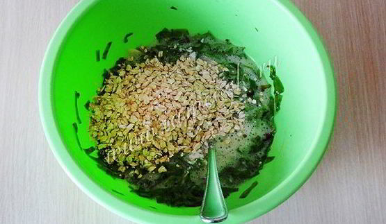 оладьи из свекольных листьев