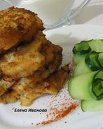 Оладьи из цветной капусты с сыром