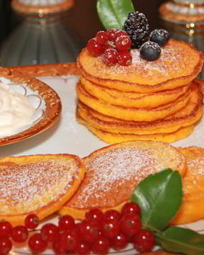 Оладьи из тыквы