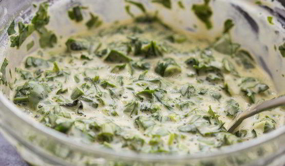 оладьи из зелени