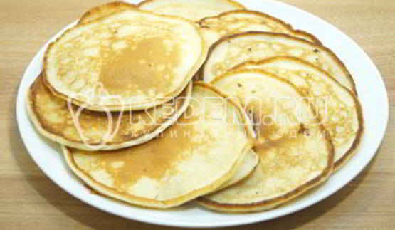 оладьи на кефире макси