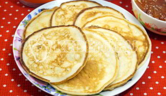 оладьи на кефире макси