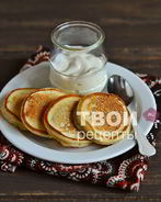 Оладьи на ряженке