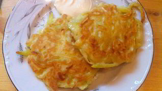 Оладьи на сметане