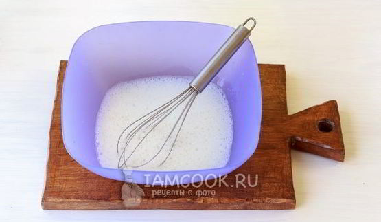 оладьи на воде с яйцами