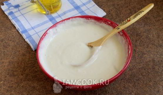 оладьи-пиццы на кефире