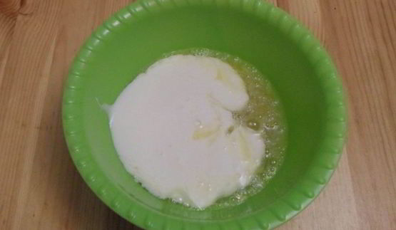 оладьи с черной смородиной