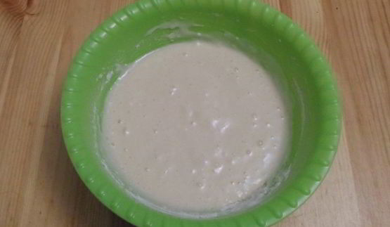 оладьи с черной смородиной