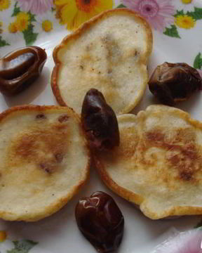 Оладьи с грибами