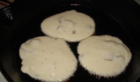 оладьи с грибами