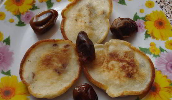 оладьи с грибами