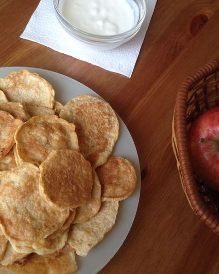 Рецепт оладий с отрубями