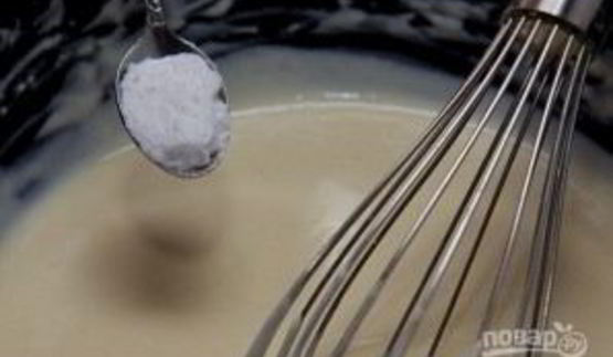 оладьи с яблоками на молоке