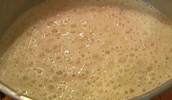 овсяные оладушки с красной икрой