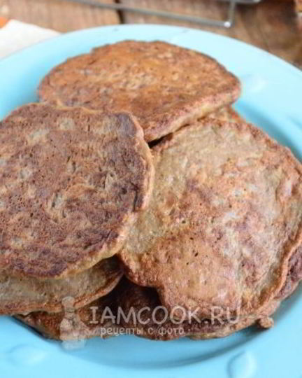 Рецепт печеночных оладий с рисом рыжики