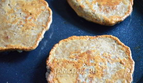 печеночные оладьи с рисом рыжики