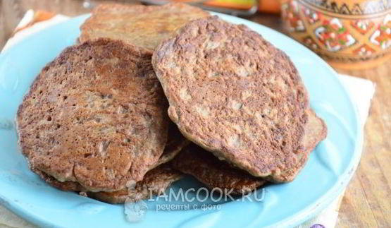 печеночные оладьи с рисом рыжики