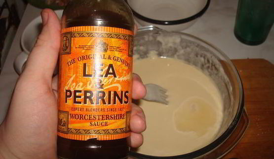 пивные оладьи с беконом