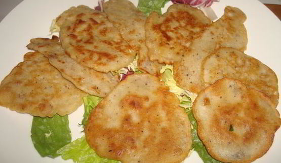 пивные оладьи с беконом