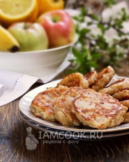 Рецепт постных оладий без дрожжей