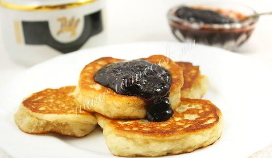 постные оладьи с яблоками