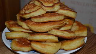 Пышные оладьи