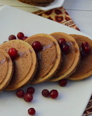 Шоколадные оладьи