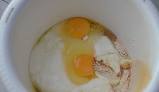 шоколадные оладьи