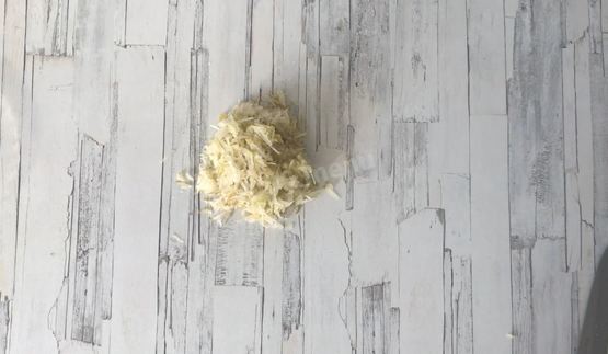 сливочные оладьи с грушей дюшес