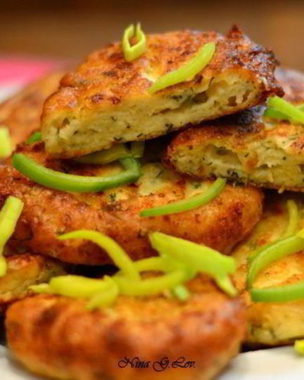 Рецепт сырных оладушек