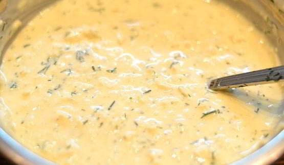 сырные оладушки