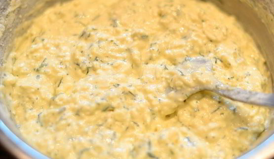 сырные оладушки