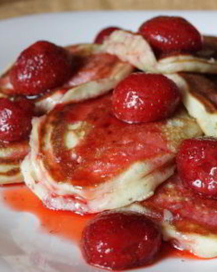 Рецепт воздушных оладий на кефире