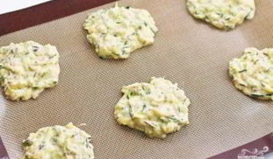 запеченные кабачковые оладьи