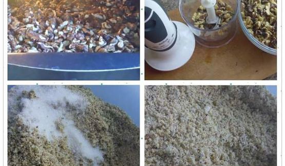 пахлава с грецкими орехами и медом