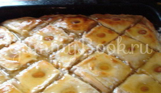 пахлава с миндалем