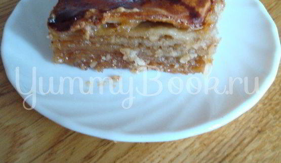 пахлава с миндалем