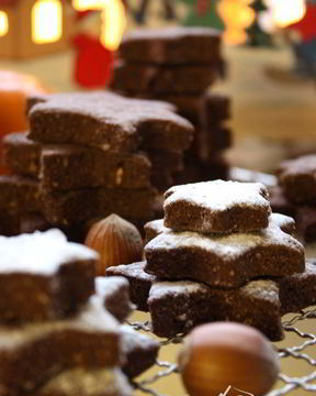 Ароматное печенье Шоколадные звездочки