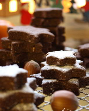 Ароматное печенье Шоколадные звездочки